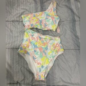 Victoria's Secret Floral Bikini with Pastel Hues